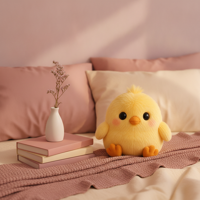 La déco la plus mignonne de la chambre.